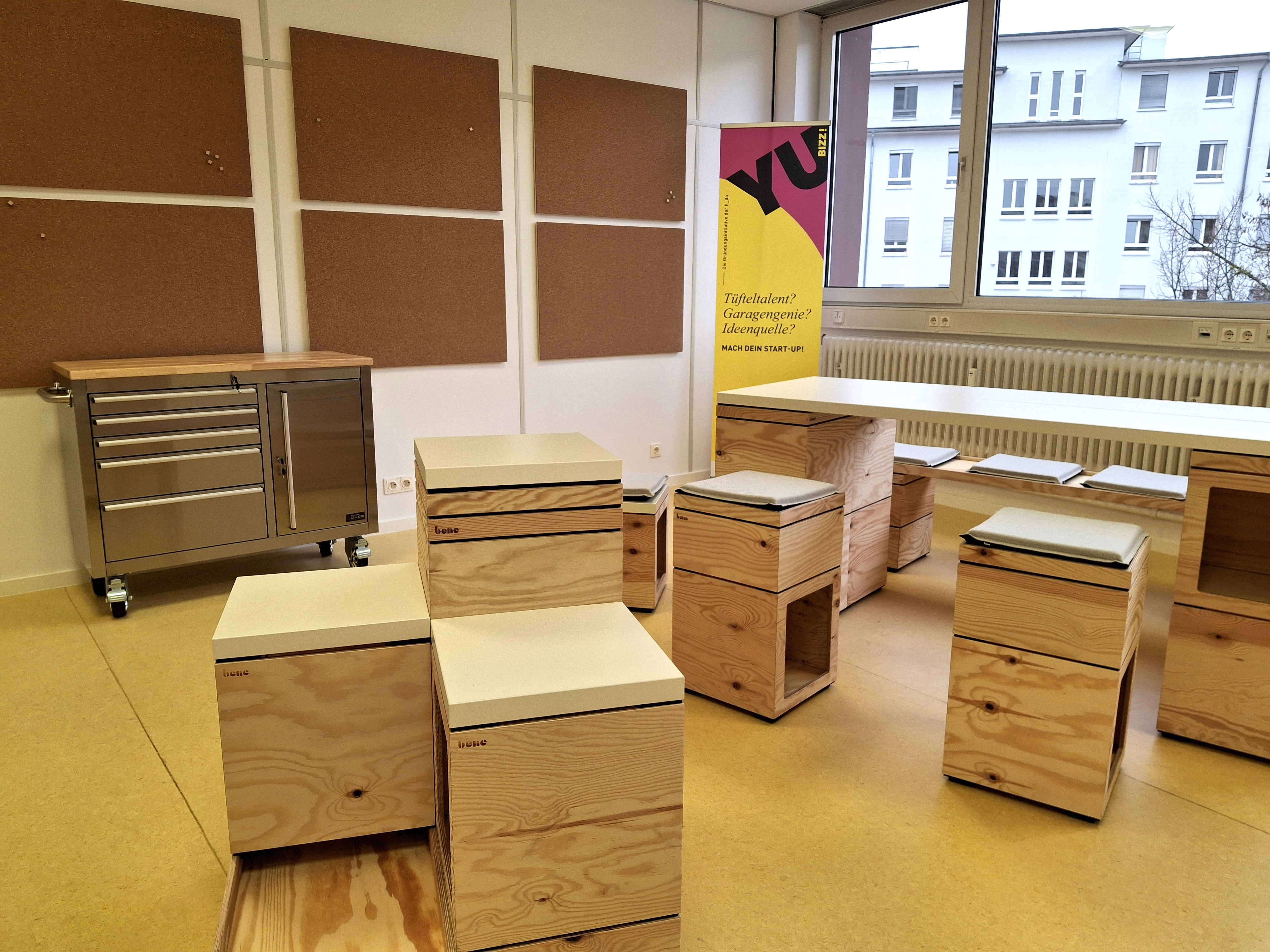Creative Area im Inno Space – Raumansicht 2